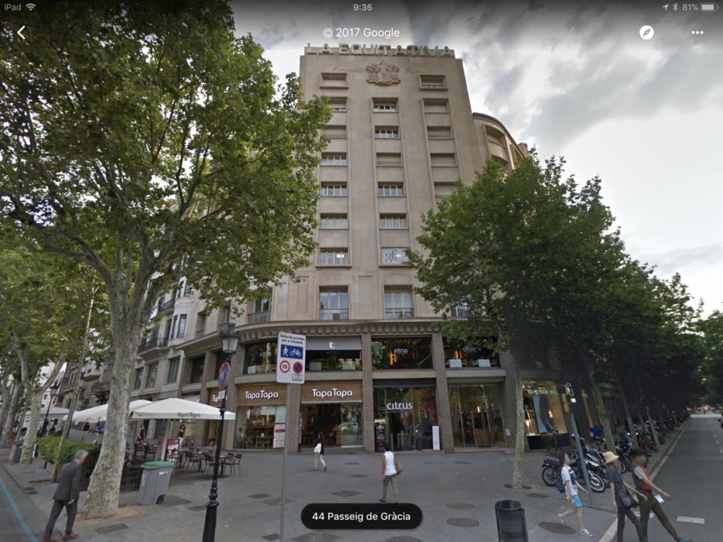 ברצלונה Passeig De Gracia Apartment מראה חיצוני תמונה